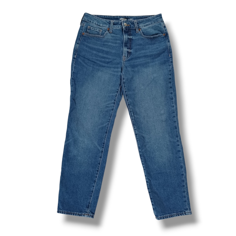 Old Navy Women's Jeans O. G. Straight Highrise Secret Slim Pockets Size 8 30x26